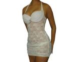 Vestido Branco com Renda